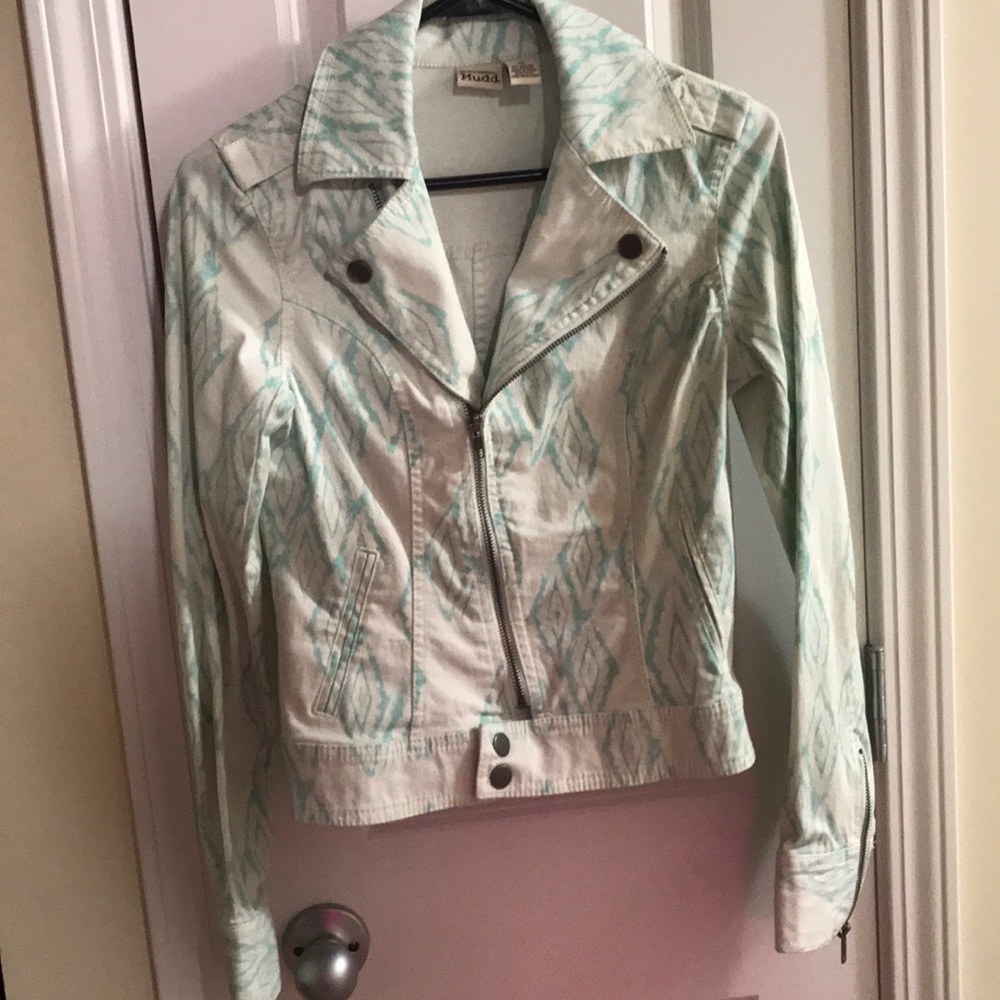 Moto Jean Jacket
